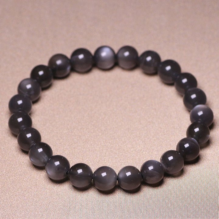 Buddha Stones Natural Moonstone Positive Love Beads Bracelet - 8mm - image 8
