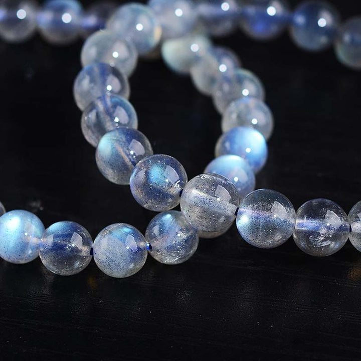 Buddha Stones Natural Moonstone Healing Beads Bracelet - image 11