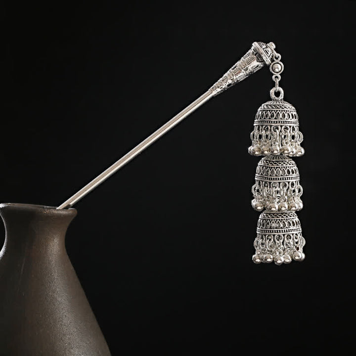 Water Drop Lily of the Valley Flowers Tassels Confidence Hairpin - image 17