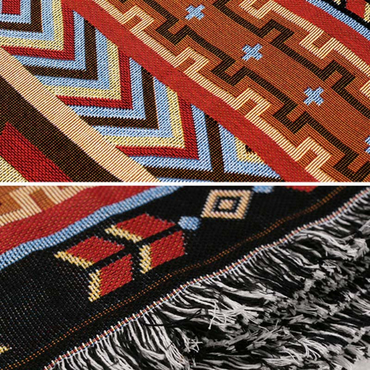 Geometric Warm Comfortable Camping Home Office Bed Blanket - image 10