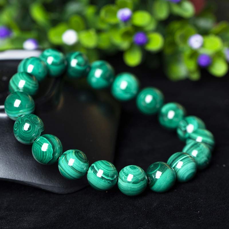 Buddha Stones Natural Malachite Protection Calmness Bracelet - image 2
