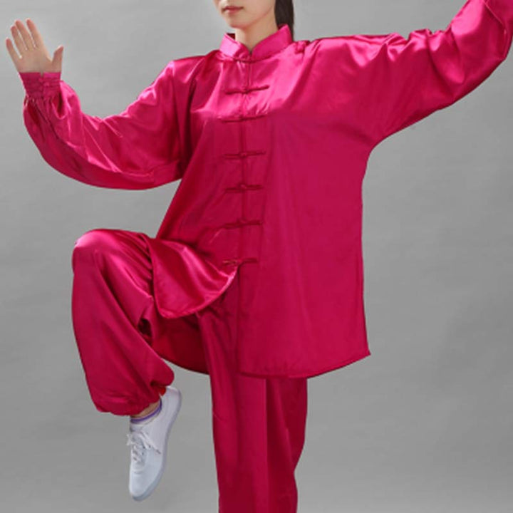 Buddha Stones Simple Pattern Meditation Prayer Spiritual Zen Tai Chi Qigong Practice Unisex Clothing Set - image 28