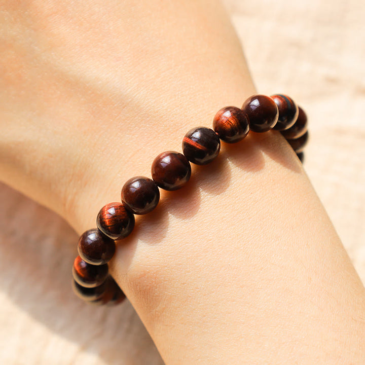 Buddha Stones Natural Tiger Eye Healing Bead Bracelet - image 6