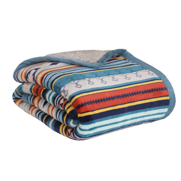 Buddha Stones Geometric Warm Soft Bed Throw Blanket - image 10