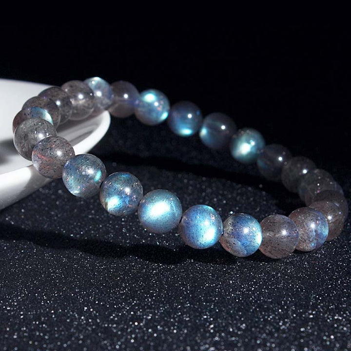 Buddha Stones Natural Moonstone Healing Beads Bracelet - Moonstone - image 0