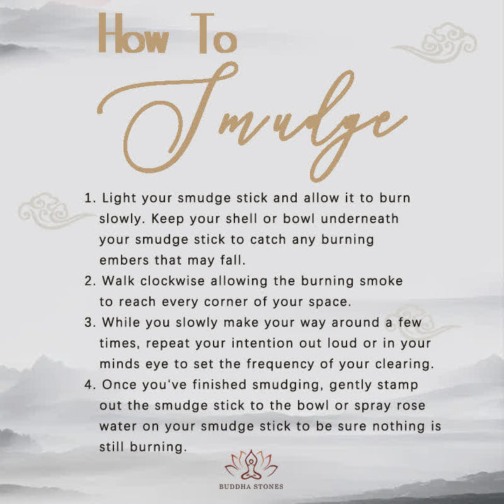 Buddha Stones Dragon's Blood Sage Smudge Stick for Home Negative Energy Cleansing Incense Healing Meditation Rituals - image 6