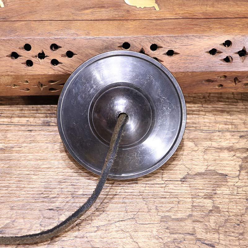 Buddha Stones Tibetan Tingsha Bell Copper Luck Decoration With Bag - image 2