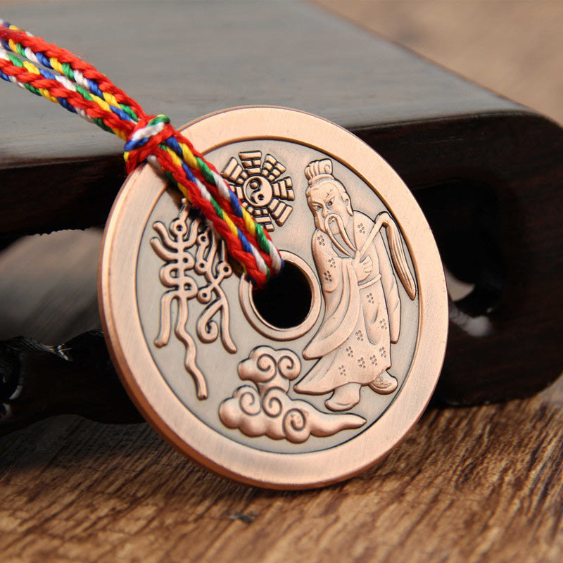 Buddha Stones Taoism Yin Yang Symbol Protection Pendant Decoration Amulet - image 3