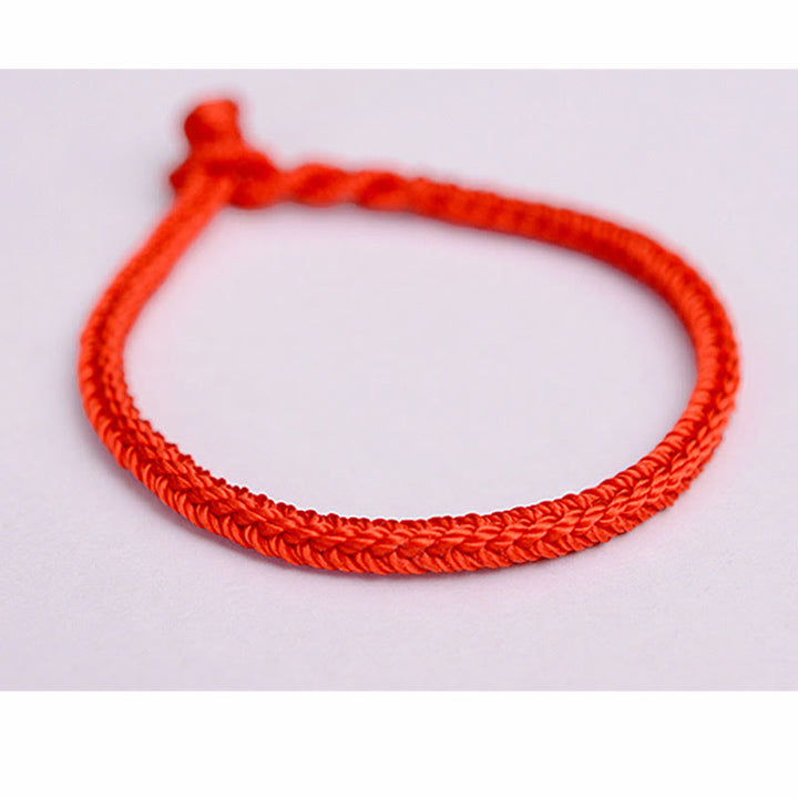 Buddha Stones Tibetan Handmade Eight Thread Peace Knot Protection Braided String Bracelet - image 6