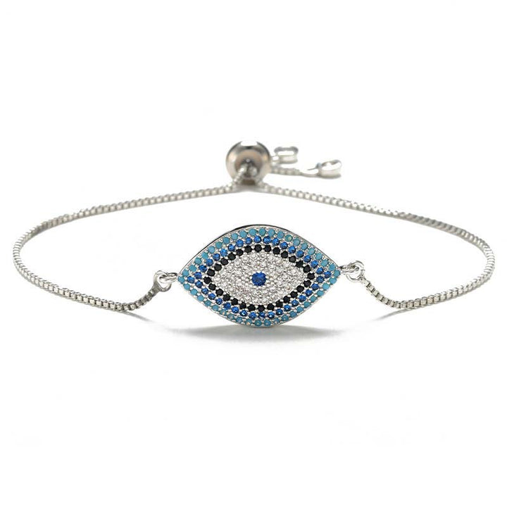 Buddha Stones Evil Eye Protection Healing Bracelet - image 0