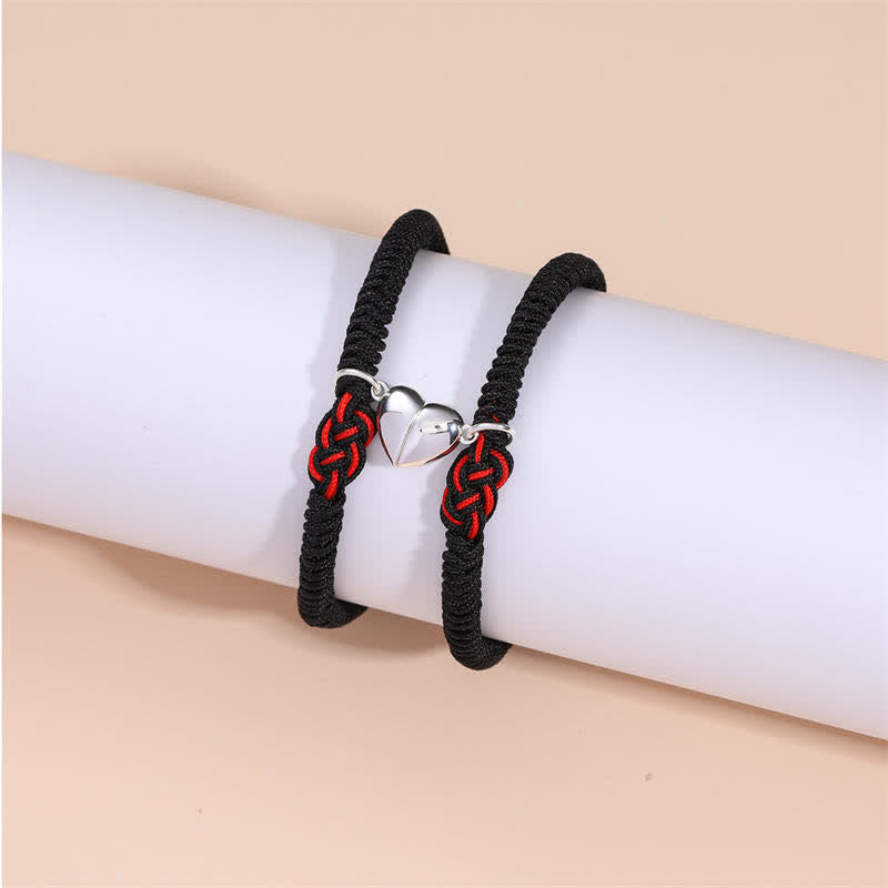 Buddha Stones 2Pcs Tibetan Luck Chinese Knot Protection String Bracelet - image 30