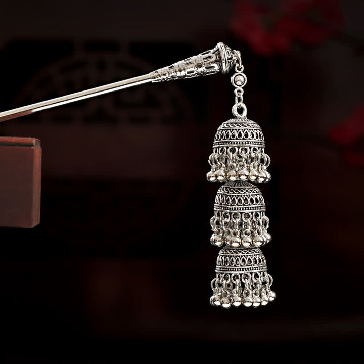 Water Drop Lily of the Valley Flowers Tassels Confidence Hairpin - Lily of the Valley Flowers - image 16