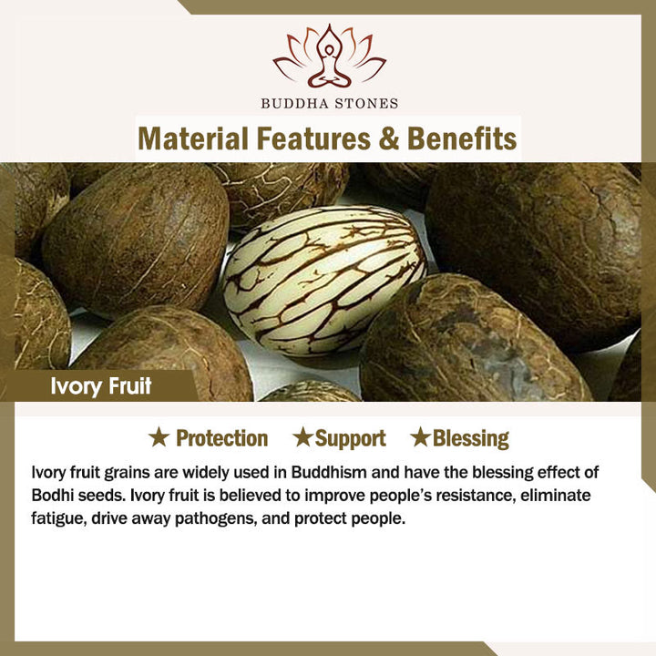 Buddha Stones Mini Nine Tailed Fox Ivory Fruit Sandalwood Green Sandalwood Blessing Decoration - image 10