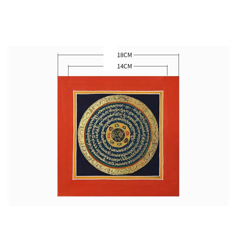 Buddha Stones Tibetan Handmade Thangka Painting Spiritual Blessing Blind Box Random Color Pattern - image 29