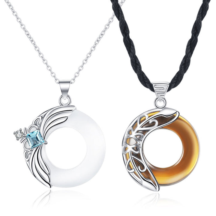 Love Wings Copper Luck Healing Necklace Pendant - image 8