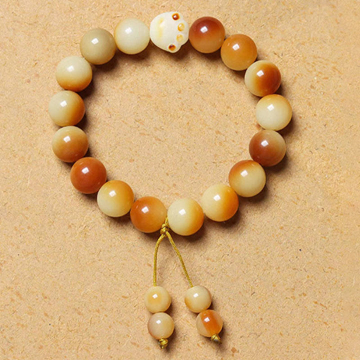 Buddha Stones Natural Bodhi Seed Lovely Paw Claw Peace Wisdom Bracelet - image 2