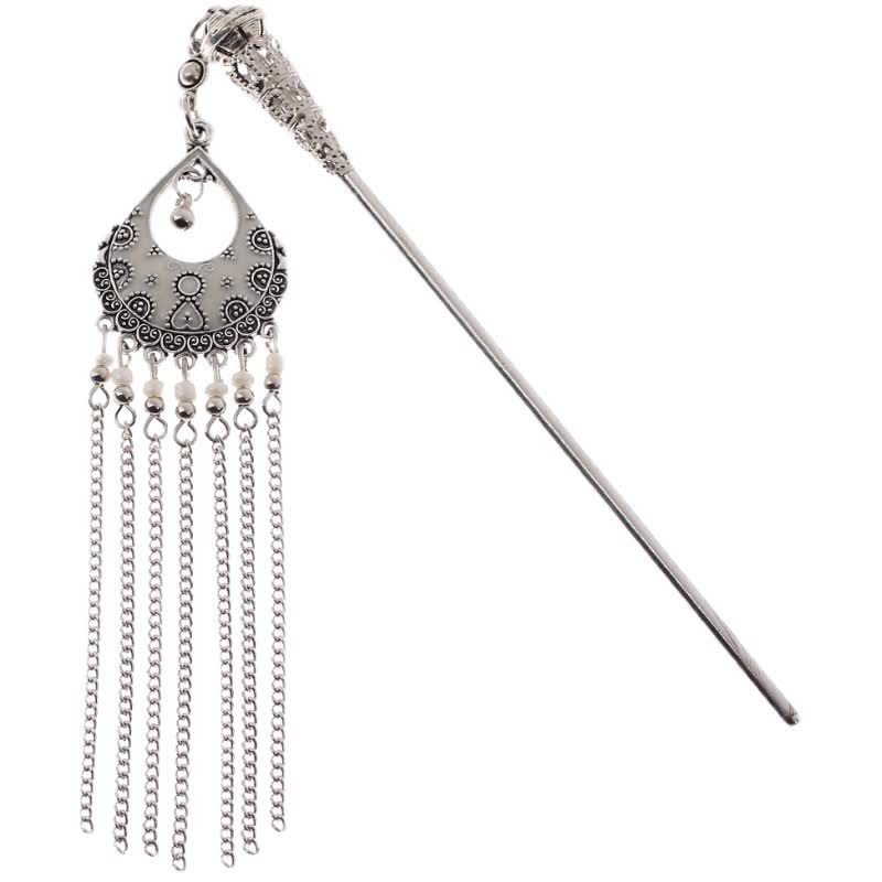 Water Drop Lily of the Valley Flowers Tassels Confidence Hairpin - image 36