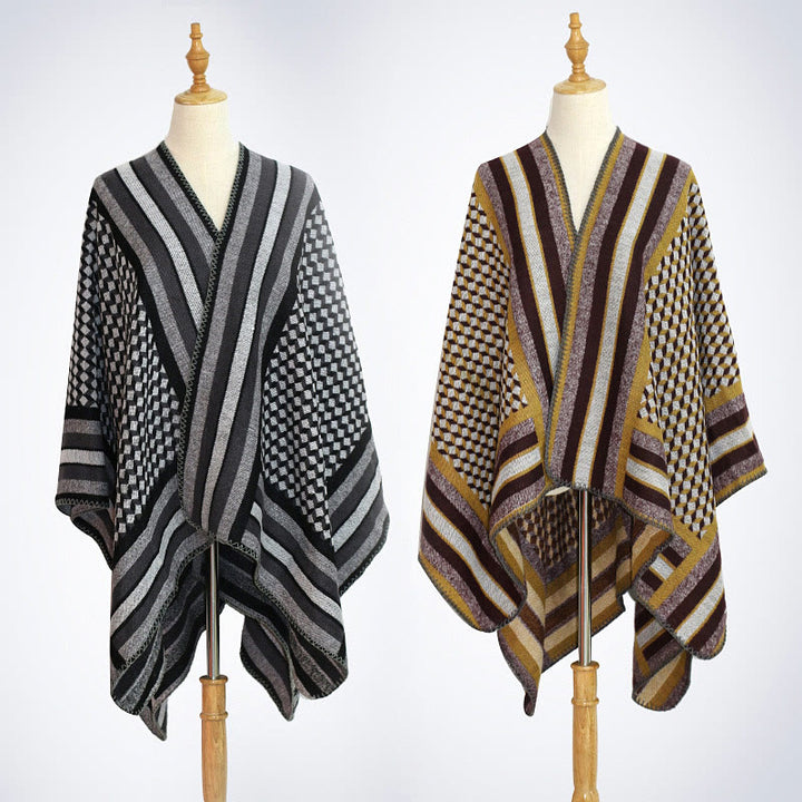 Buddha Stones Tibetan Shawl Classic Pattern Winter Cozy Warm Travel Scarf Wrap - image 28