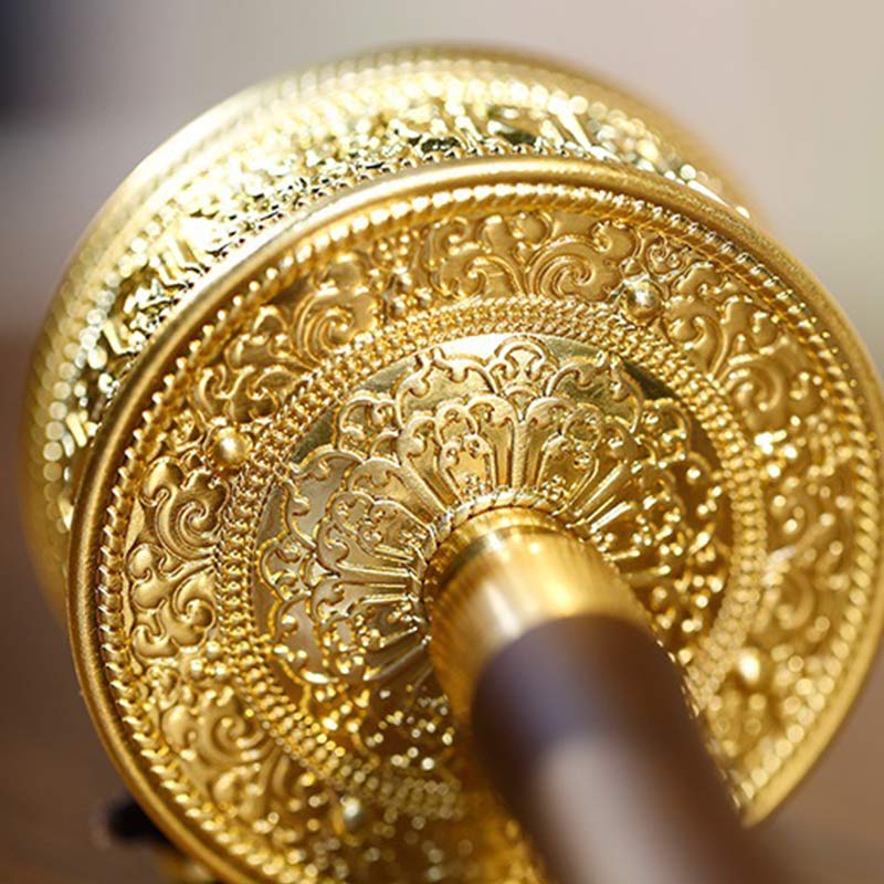 Tibetan Prayer Wheel Six True Words Sandalwood Healing Decoration - image 4