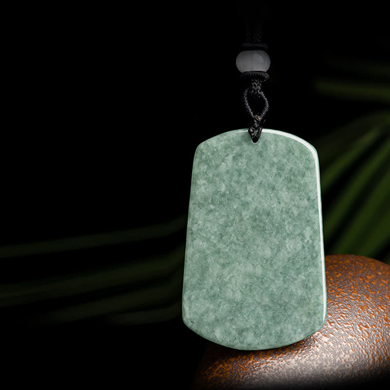 Buddha Stones Year of the Dragon Chinese Zodiac Dragon Jade Success Amulet Necklace Pendant - image 6