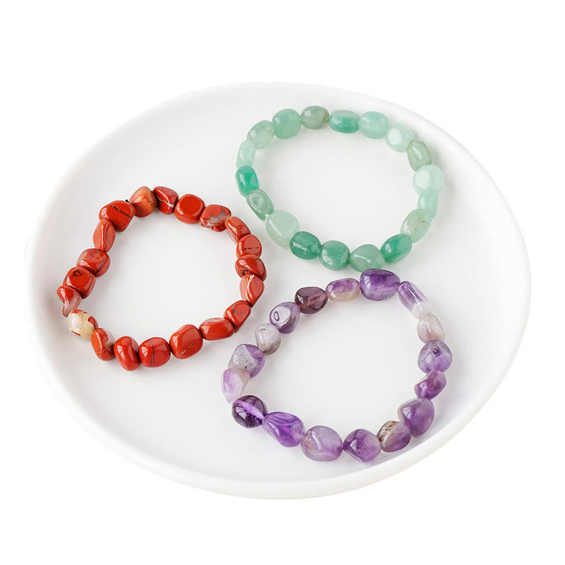 Natural Irregular Shape Crystal Stone Spiritual Awareness Bracelet - image 8
