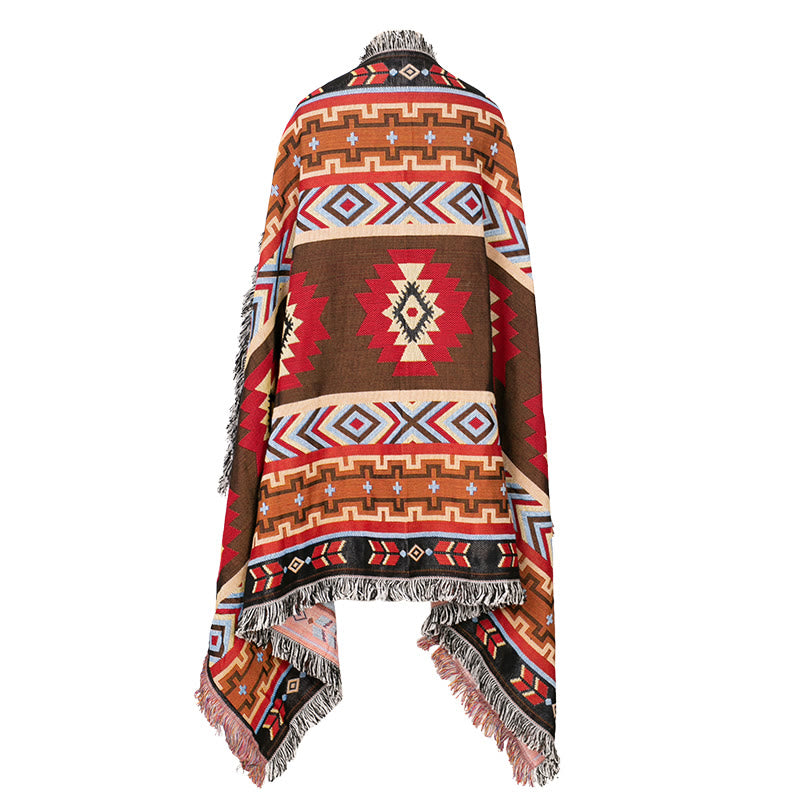 Geometric Warm Comfortable Camping Home Office Bed Blanket - image 17