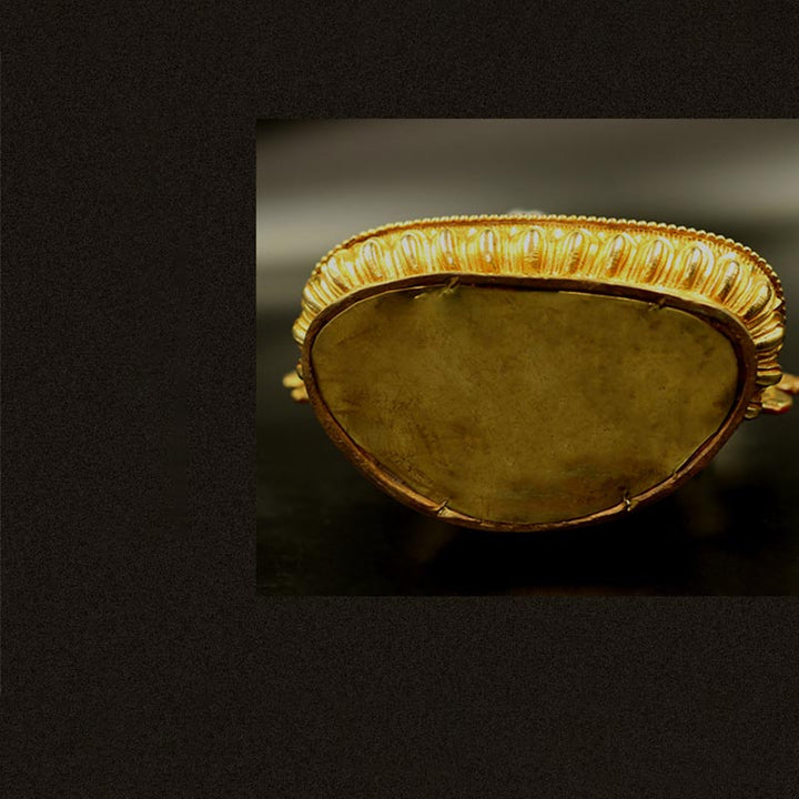 Buddha Stones Buddha Shakyamuni Medicine Buddha Compassion Copper Gold Plated Statue Decoration - image 10