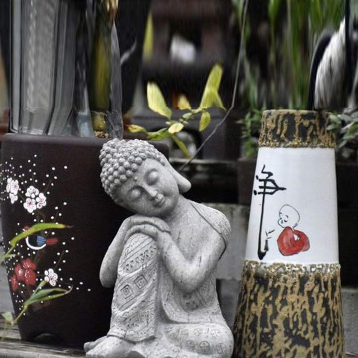 Buddha Stones Tibetan Meditation Buddha Blessing Compassion Serenity Home Decoration - image 5