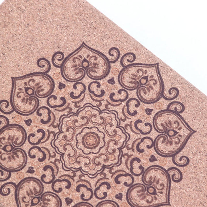 Buddha Stones Tibetan Mandala Mindful Yoga Cork Block - image 13