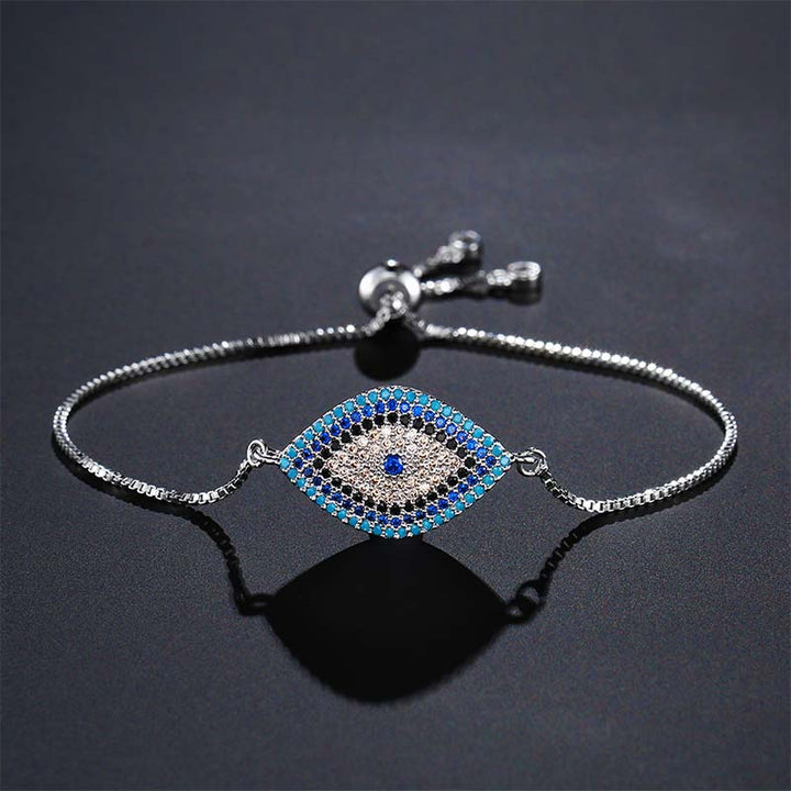 Buddha Stones Evil Eye Protection Healing Bracelet - image 1