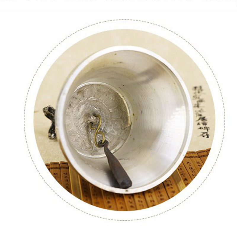 Buddha Stones Tibetan Meditation Bell and Vajra Dorje Copper Decoration Set - image 25