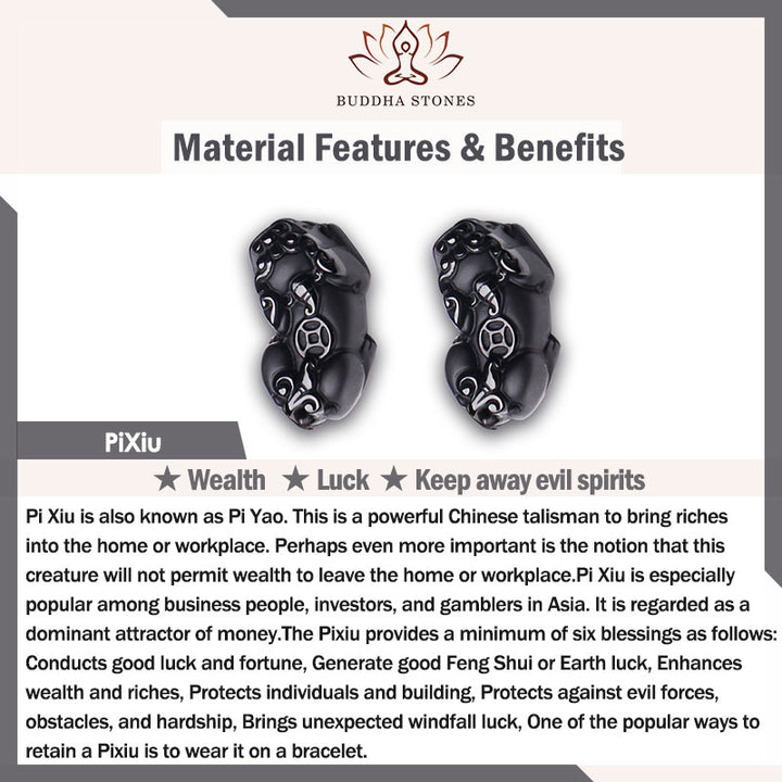 FengShui Tiger Eye Pixiu Bracelet - image 8