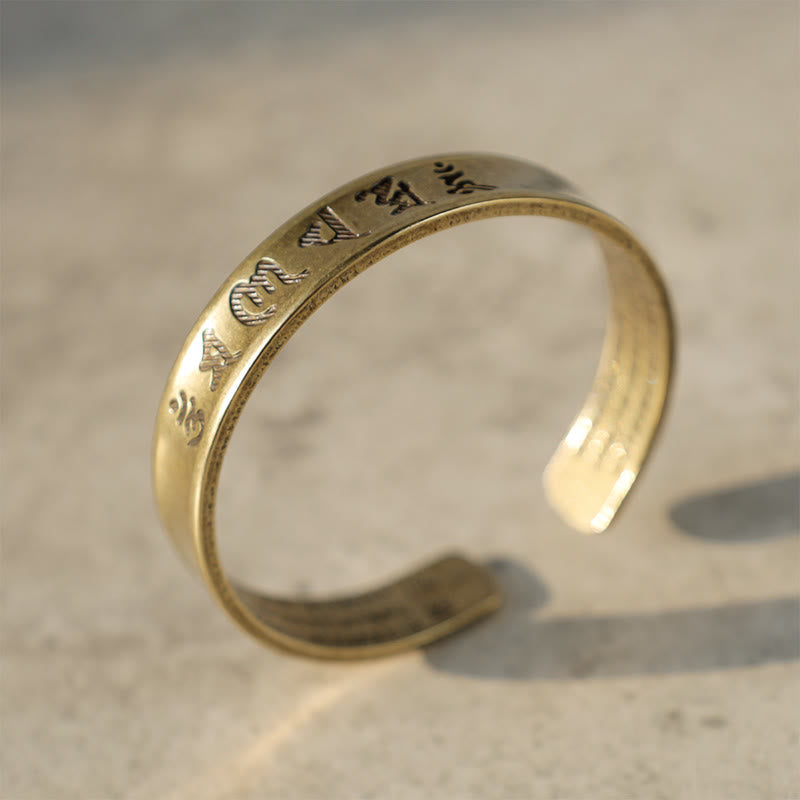 Buddha Stones Tibetan Buddha Mantra Bracelet - image 5