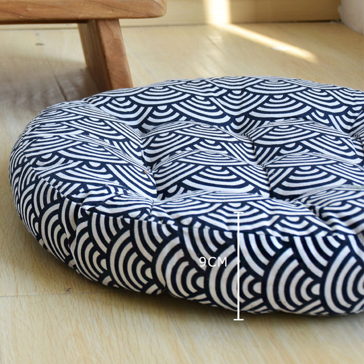 Cotton Linen Meditation Seat Cushion Home Decoration - image 2