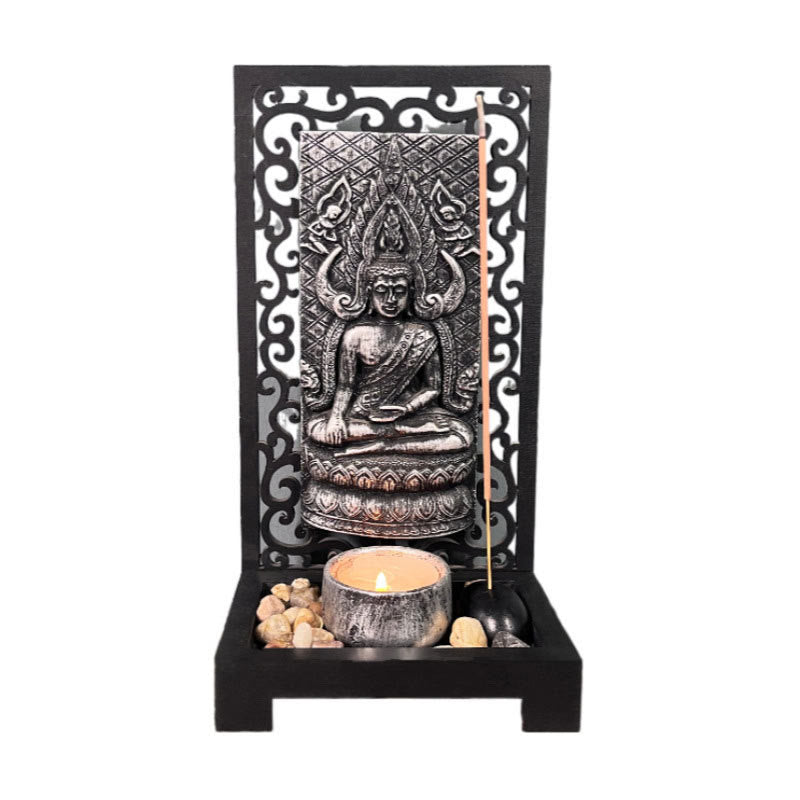 Buddha Stones Buddha Compassion Serenity Home Resin Prayer Altar Decoration - image 8