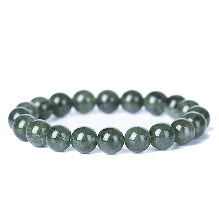 Buddha Stones Natural Green Crystal Blessing Wealth Bracelet - image 15