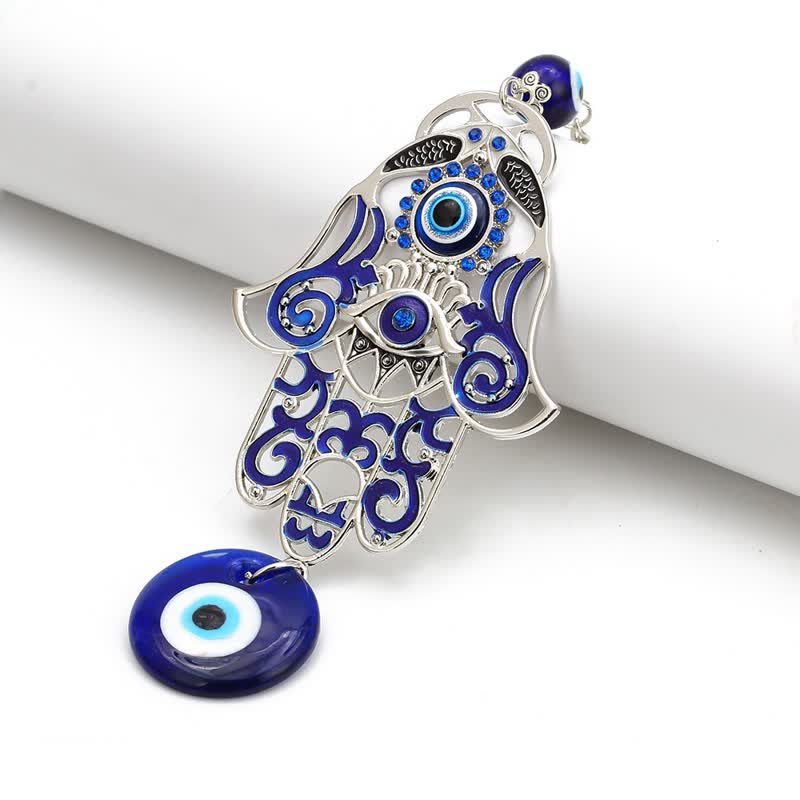 Buddha Stones Hamsa Symbol Evil Eye Protection Prosperity Home Decoration - image 1