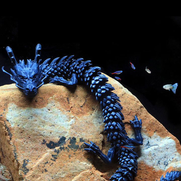 Buddha Stones Feng Shui Dragon Luminous 3D Printed Dragon Luck Success Home Decoration - image 15