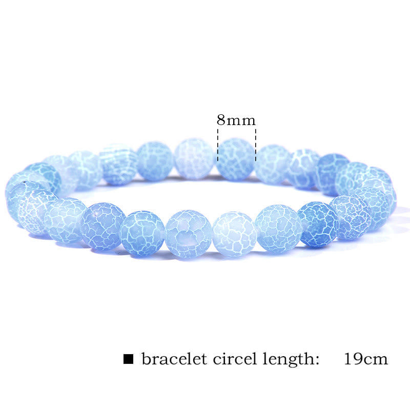 Natural Agate Stone Crystal Balance Beaded Bracelet - image 61