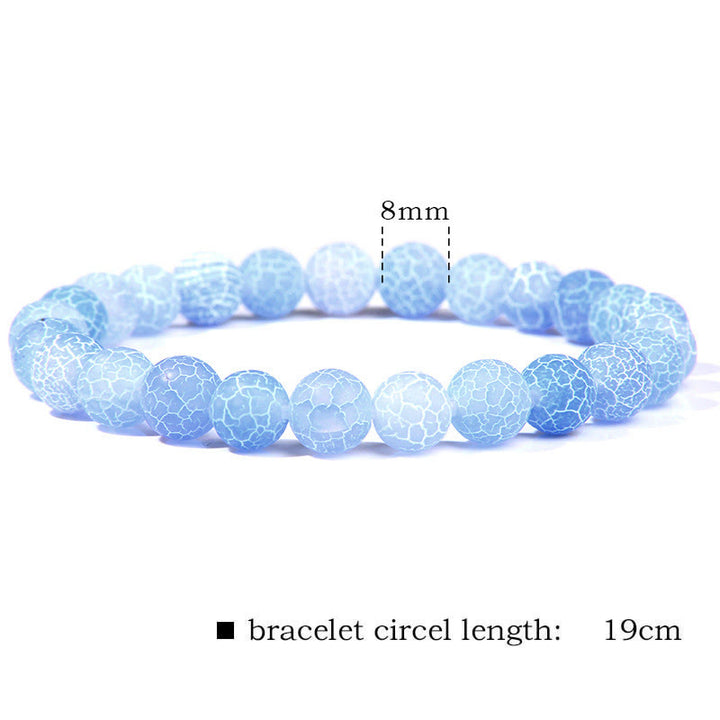 Natural Agate Stone Crystal Balance Beaded Bracelet - image 61