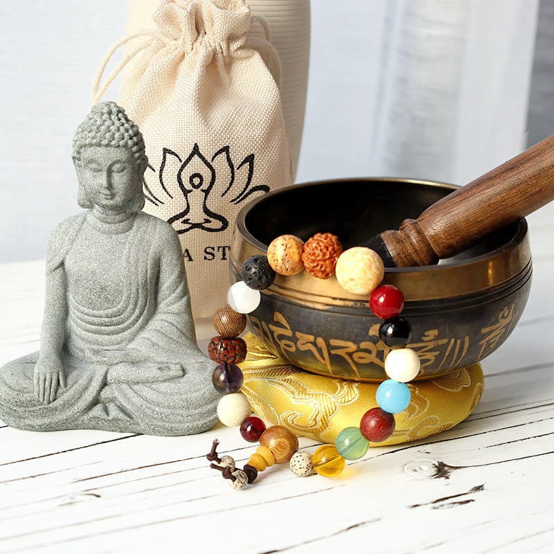 Buddha Stone Tibetan Meditation Peace Gift Bundle - image 1