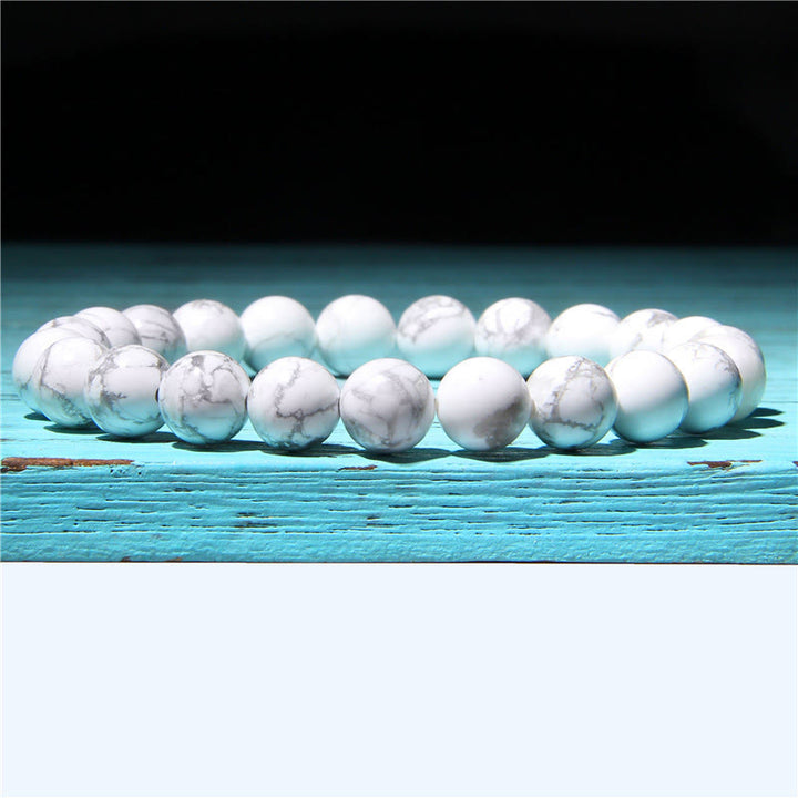 Natural Agate Stone Crystal Balance Beaded Bracelet - image 32