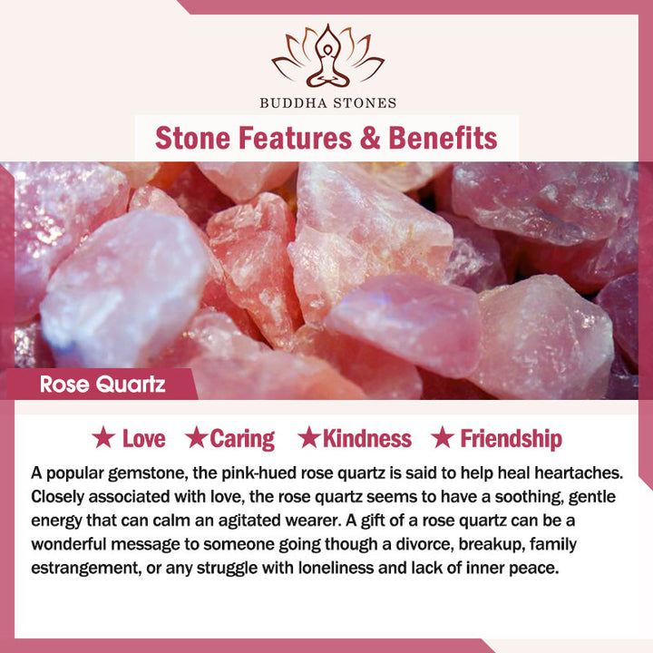 Buddha Stones Rose Quartz Peach Blossom Hetian Jade Fu Character Relationships Healing Bracelet - image 7