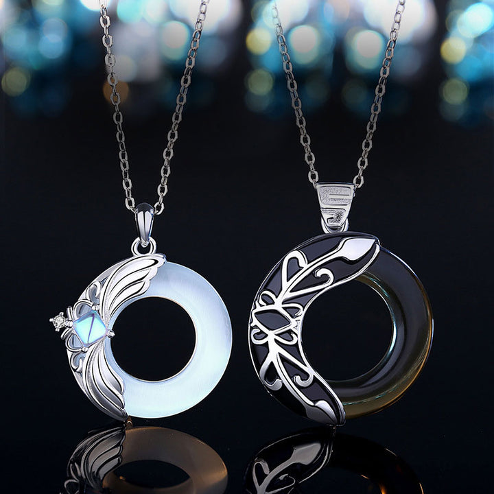 Love Wings Copper Luck Healing Necklace Pendant - image 3