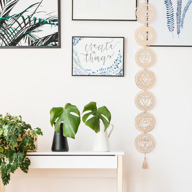 Buddha Stones Chakra Balancing Wall Hanger Home Decor - image 1