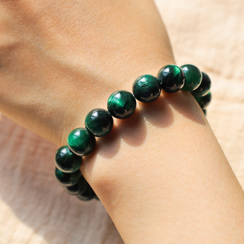 Buddha Stones Tiger Eye Growth Healing Energy Bracelet - image 10