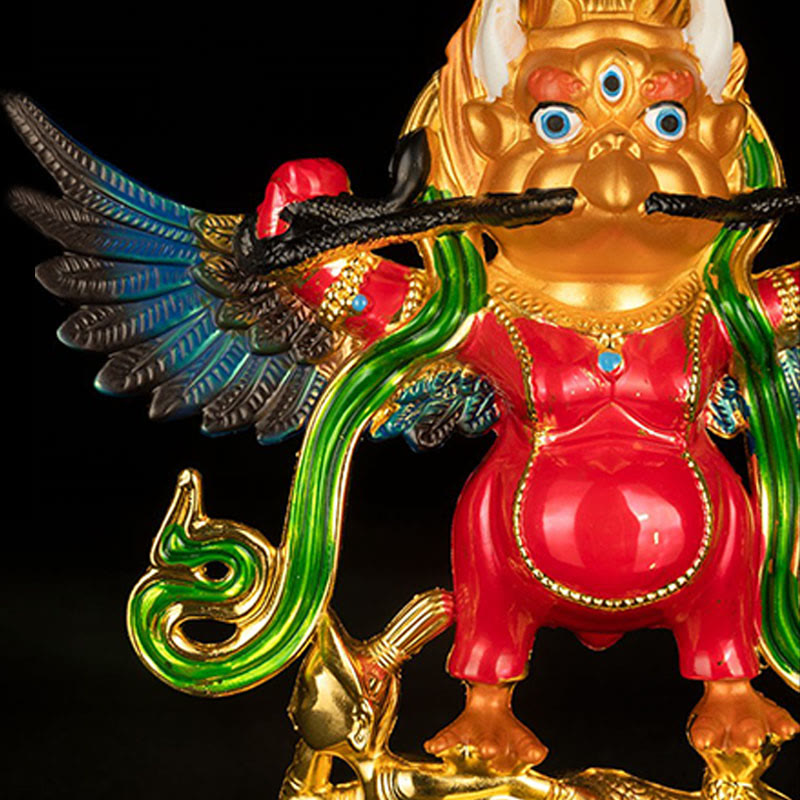 Buddha Stones Tibet Garuda Bird Alloy Keep Evil Spirits Away Home Decoration - image 4