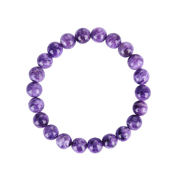 Buddha Stones Amethyst Crystal Positive Transformation Bracelet - image 7