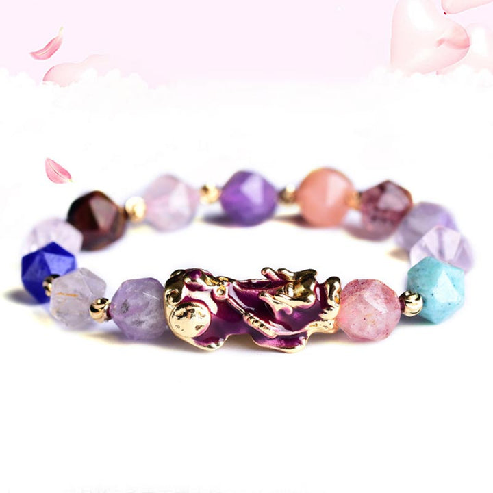 FengShui PiXiu Amethyst Luck Bracelet - image 3