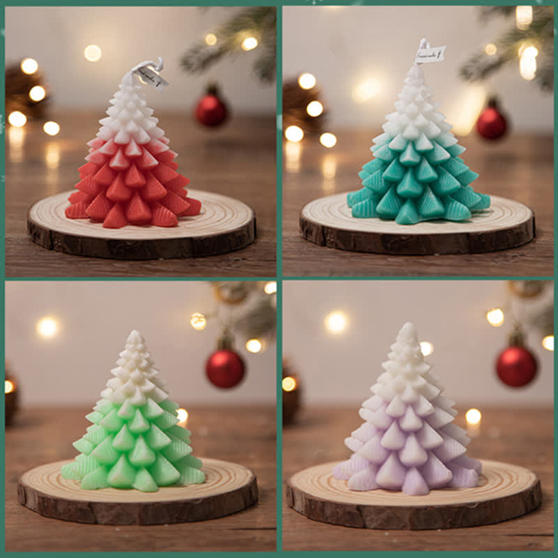Christmas Tree Scented Soy Wax Candle Gift For Family Friends - image 28
